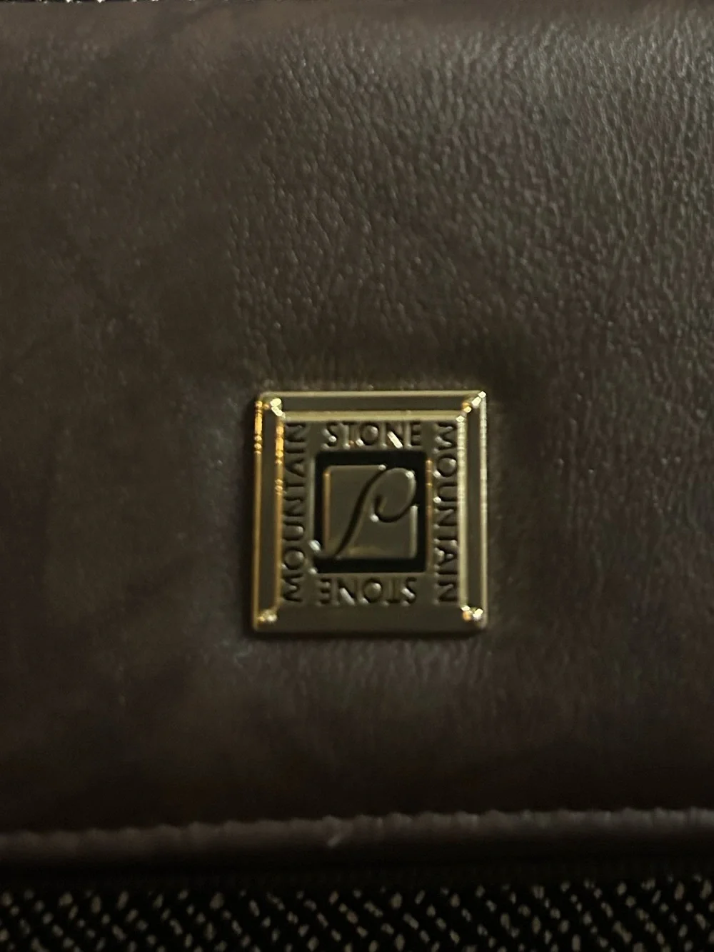 Stone Mountain Brown Zip Around Wallet Wristlet